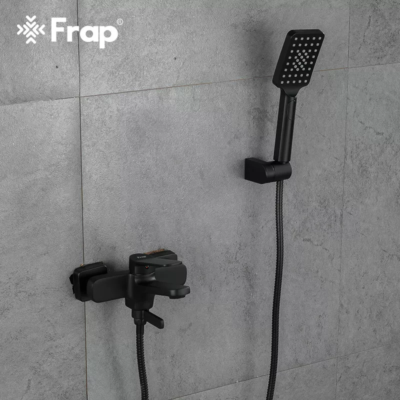 Frap Змішувач для ванни F3262, чорний