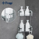 Frap Полиця кутова F351-1, 2-х ярусна, 240х320 мм, хром