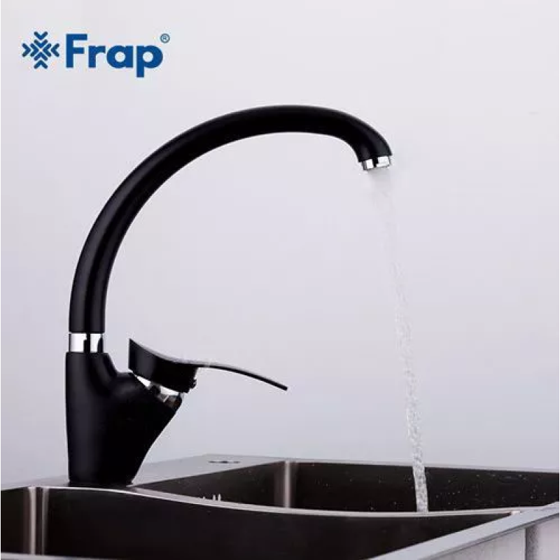 Frap Змішувач для кухні F4101-11, чорний
