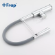 Frap Змішувач для кухні F4452-6 з гнучким виливом, 2 режими, сірий/хром