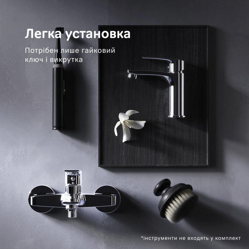 Змішувач для ванни та душу AM.PM Pride хром F7C10000