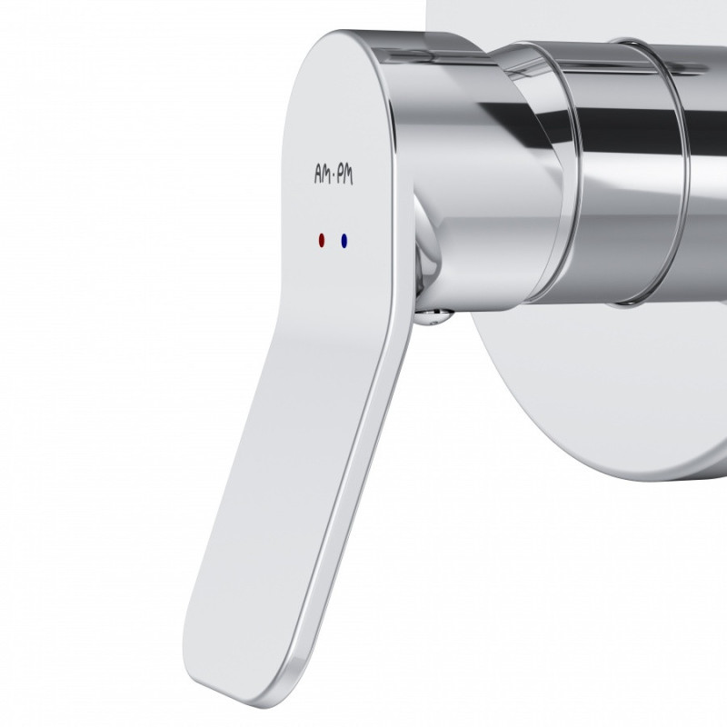 Змішувач для ванни і душа, монтується в стіну AM.PM X-Joy F85A45000