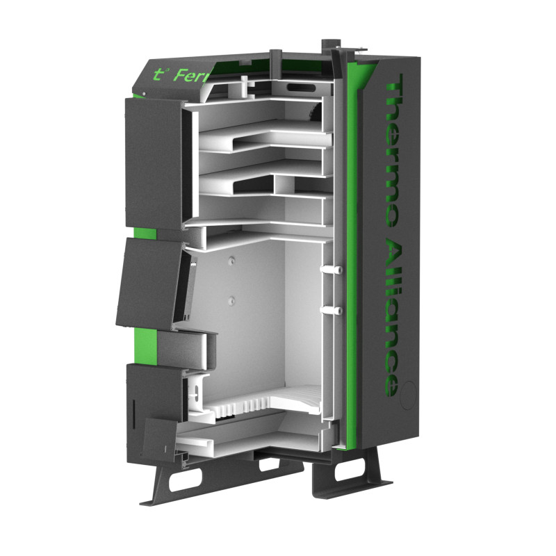 Котел твердопаливний сталевий Thermo Alliance Ferrum Plus V 5.0 FSF+ 16 SD00054017