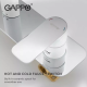 GAPPO Змішувач для умивальника G1048-22, білий/хром