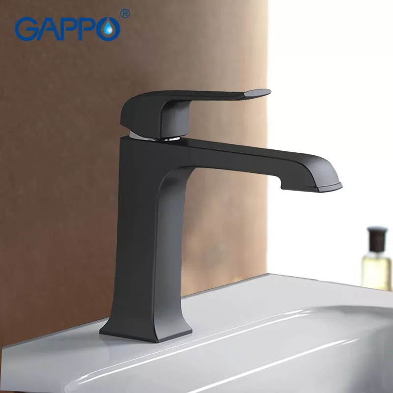 GAPPO Змішувач для умивальника G1050, чорний