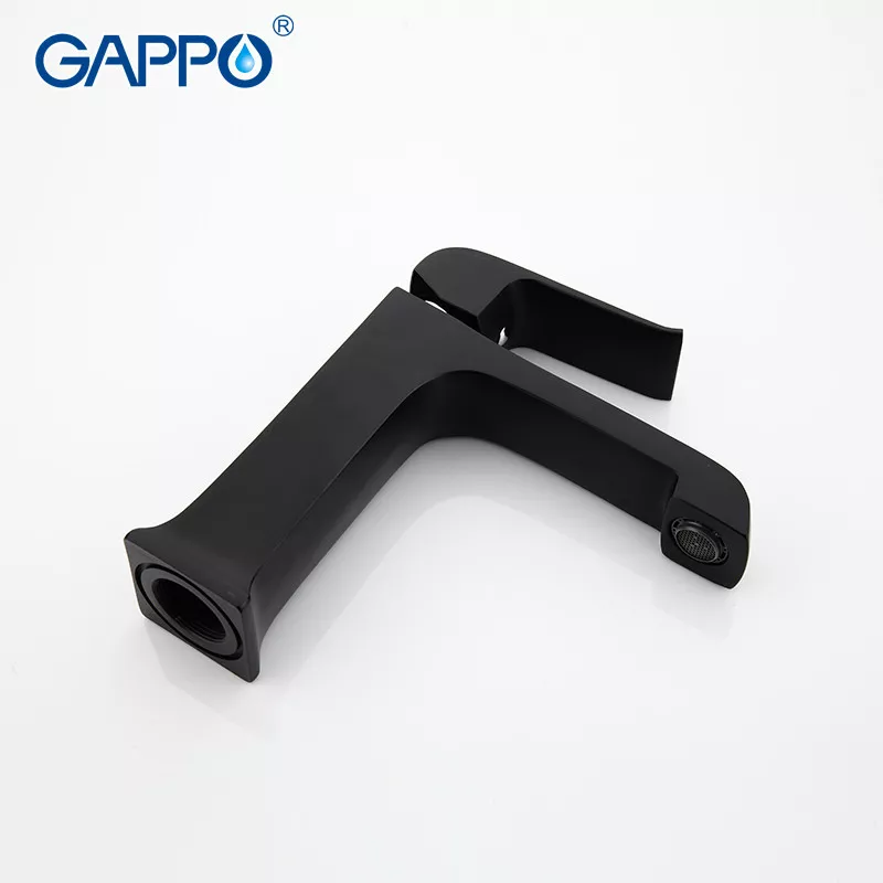 GAPPO Змішувач для умивальника G1050, чорний