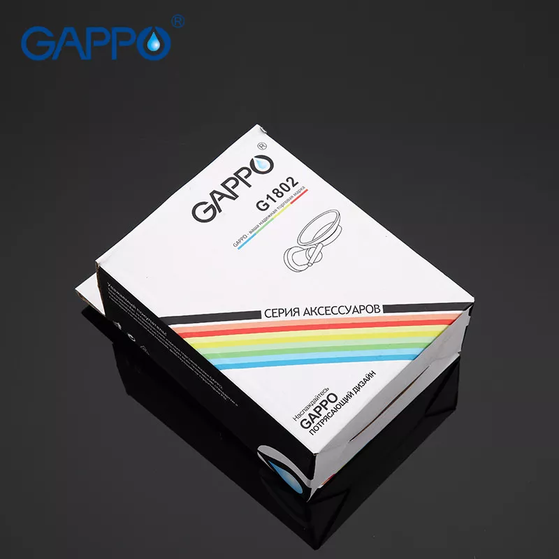 GAPPO Мильниця настінна G1802, латунь, хром