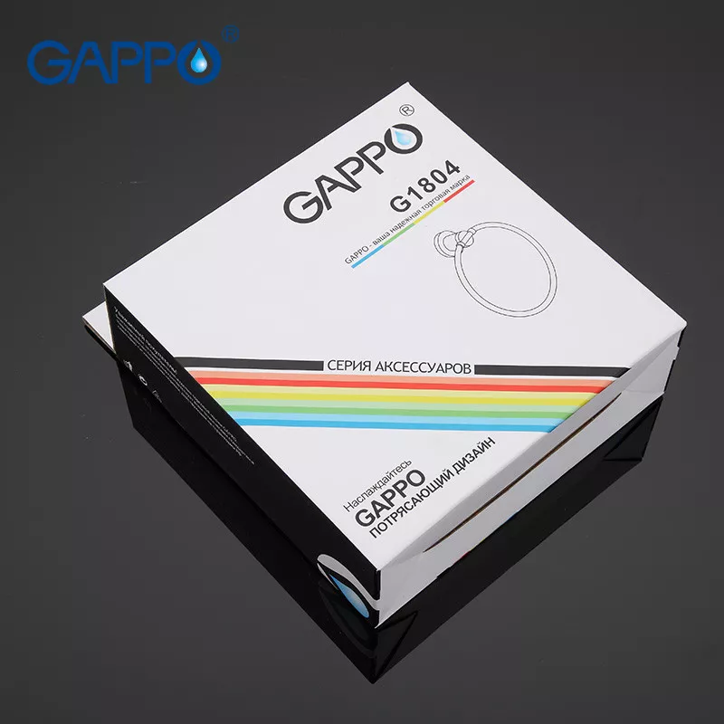 GAPPO Кільце для рушників G1804, хром
