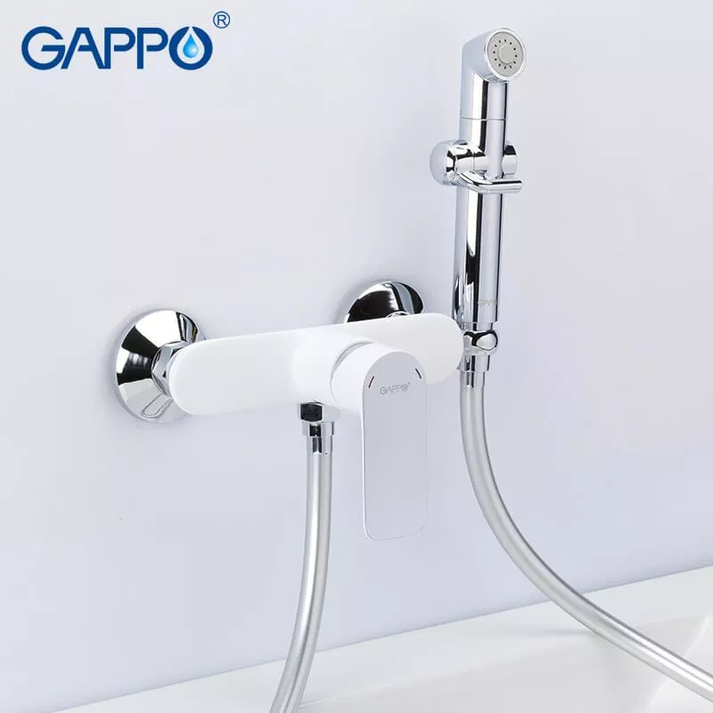 GAPPO Гігієнічний душ G2048-8, білий/хром