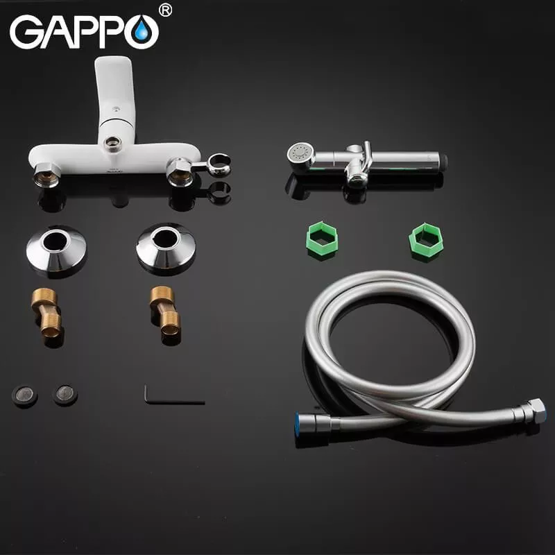 GAPPO Гігієнічний душ G2048-8, білий/хром