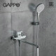 GAPPO Змішувач для ванни G2203-8, білий/хром