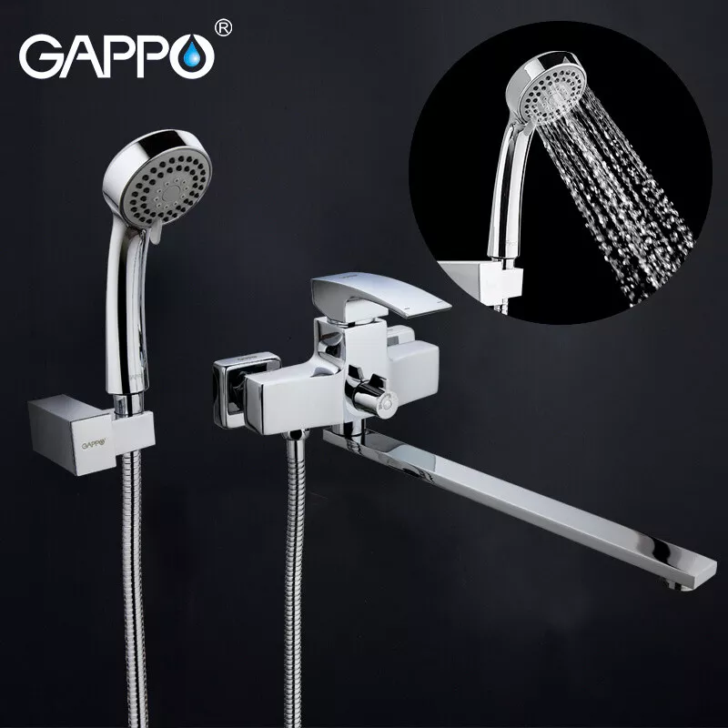 GAPPO Змішувач для ванни G2207, хром