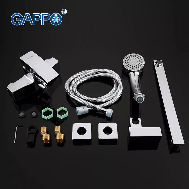 GAPPO Змішувач для ванни G2207, хром