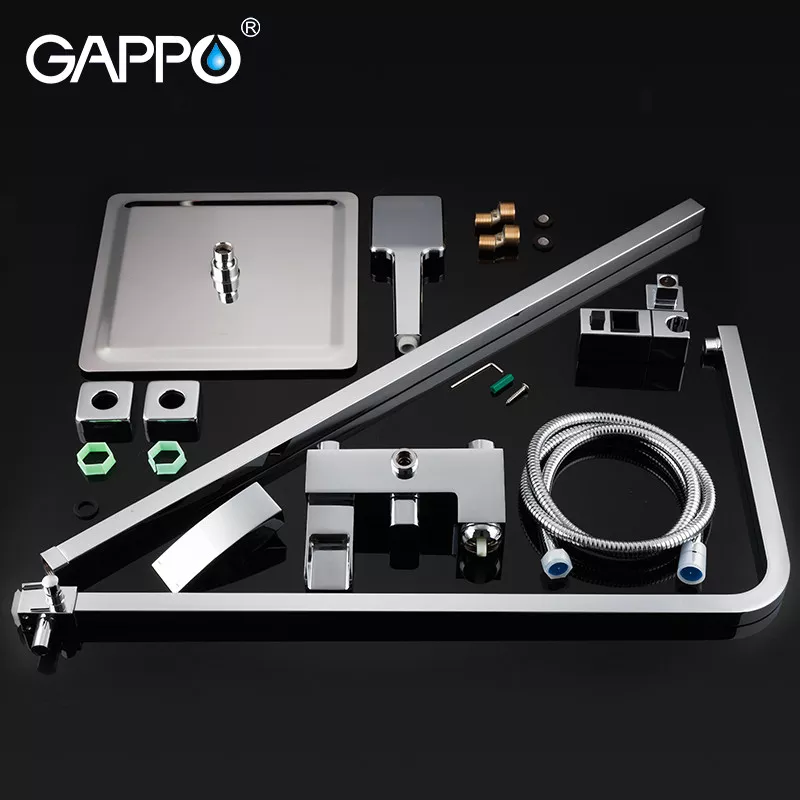 GAPPO Душова система G2407-20, хром