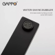 GAPPO Душова система G2417-6, вилив - перемикач на лійку, чорний