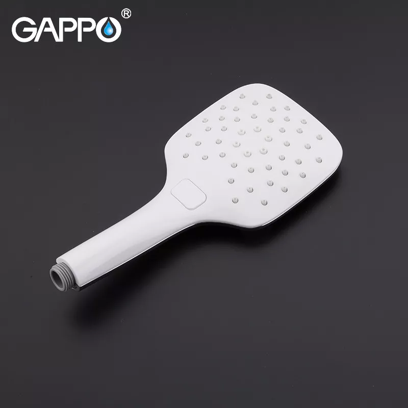 GAPPO Душова система G2417-8, вилив - перемикач на лійку, білий/хром