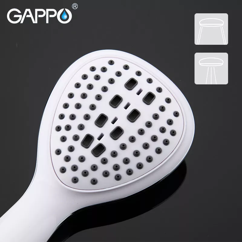 GAPPO Лійка для душу G25, 2-режим, білий