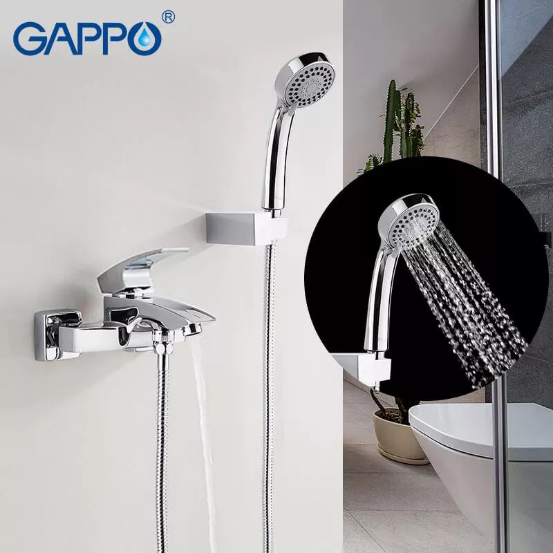 GAPPO Змішувач для ванни G3007, хром