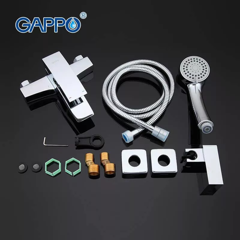 GAPPO Змішувач для ванни G3007, хром