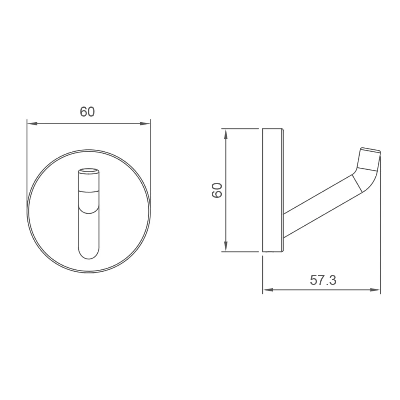 GAPPO аксесуари G30705-13 гачок (сатин золотий) {40/1} (G30705-13)