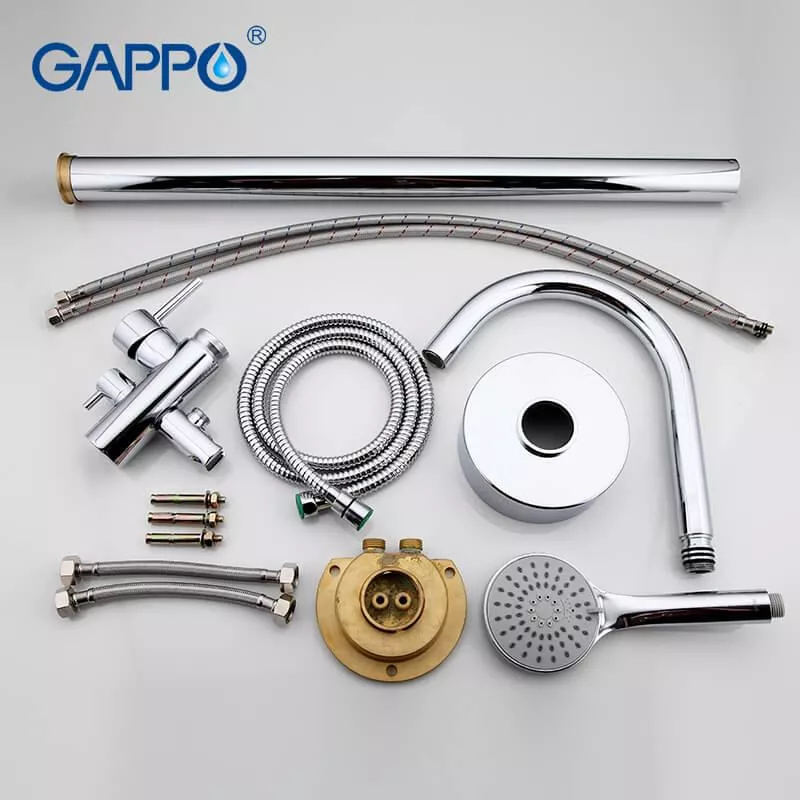 GAPPO Змішувач для ванни для підлоги G3098