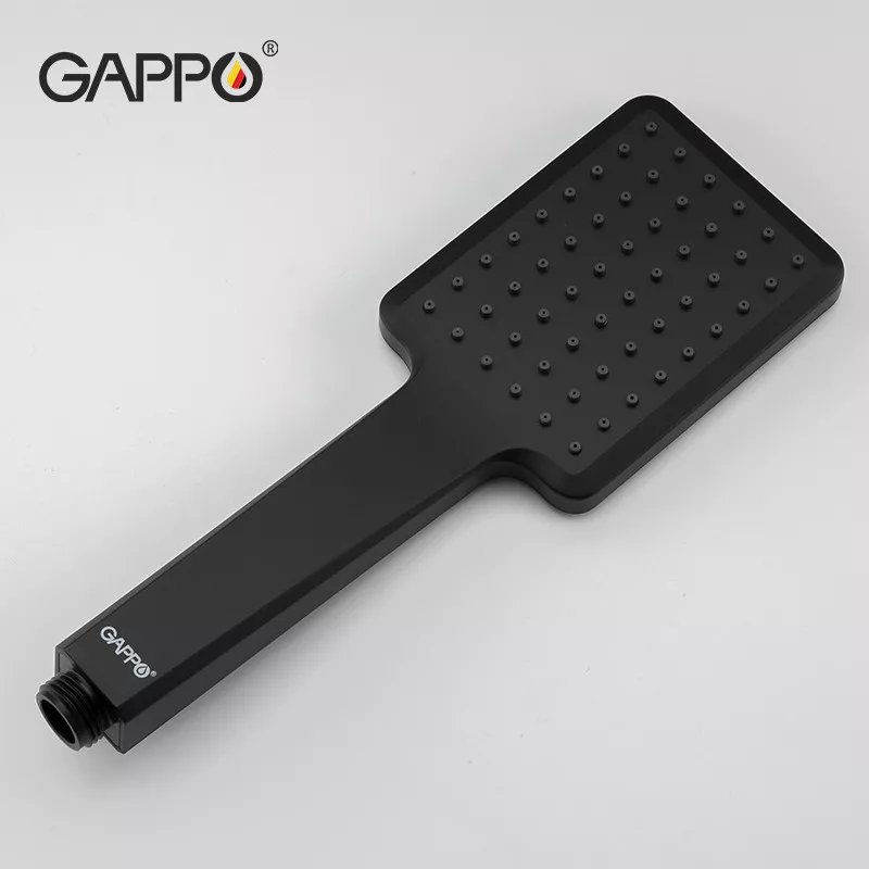 GAPPO Змішувач для ванни G3207-6, чорний