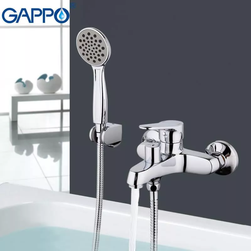 GAPPO Змішувач для ванни G3236, хром