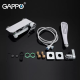 GAPPO Змішувач для ванни G3248, білий/хром
