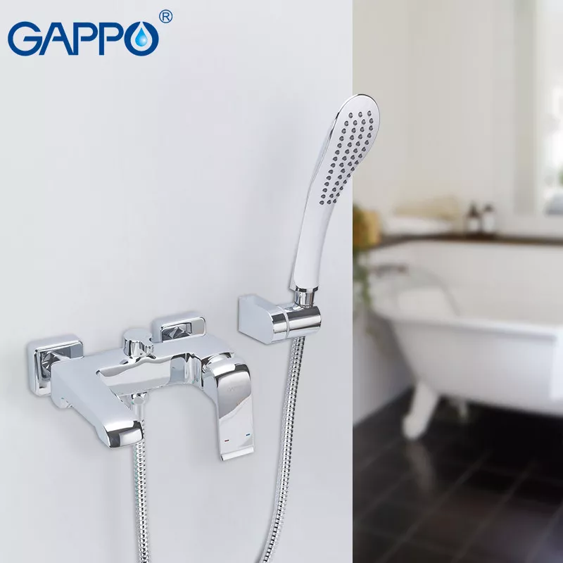 GAPPO Змішувач для ванни G3250-8, хром