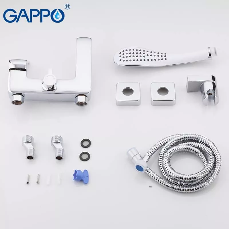 GAPPO Змішувач для ванни G3250-8, хром
