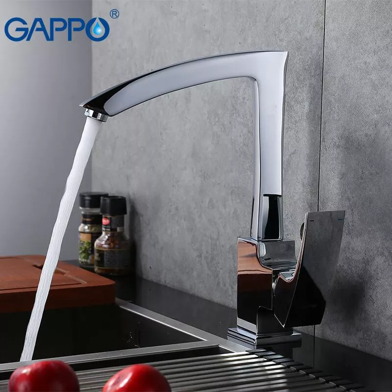GAPPO Змішувач для кухні G4007, хром