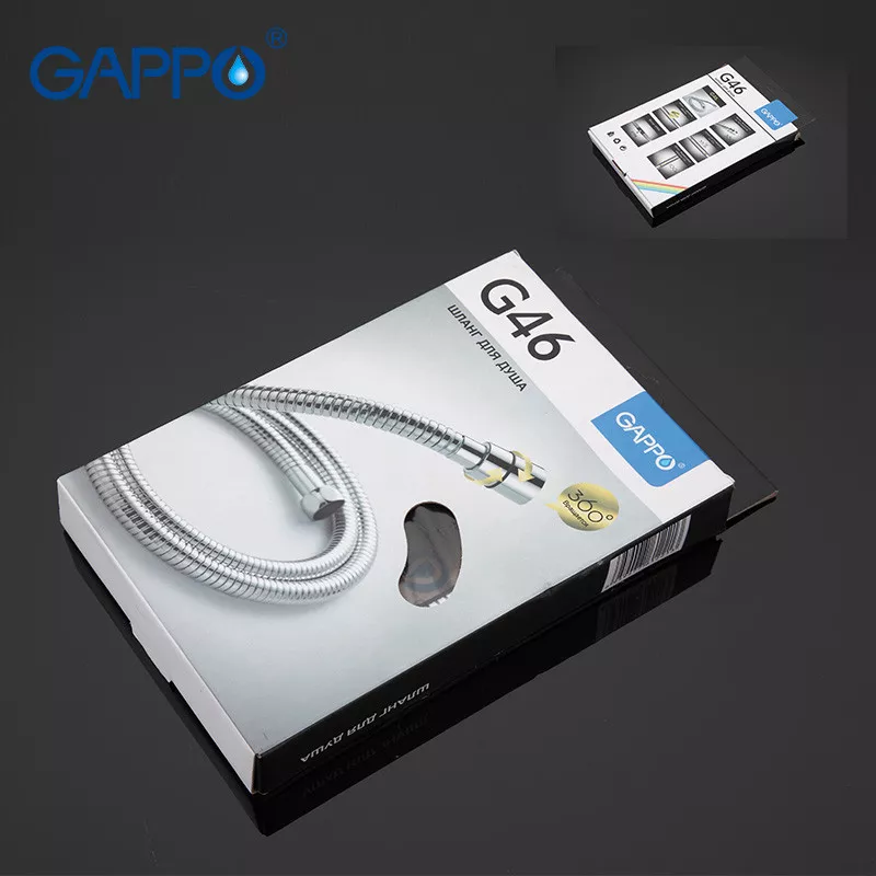 GAPPO Душовий шланг G46, 1500 мм, хром