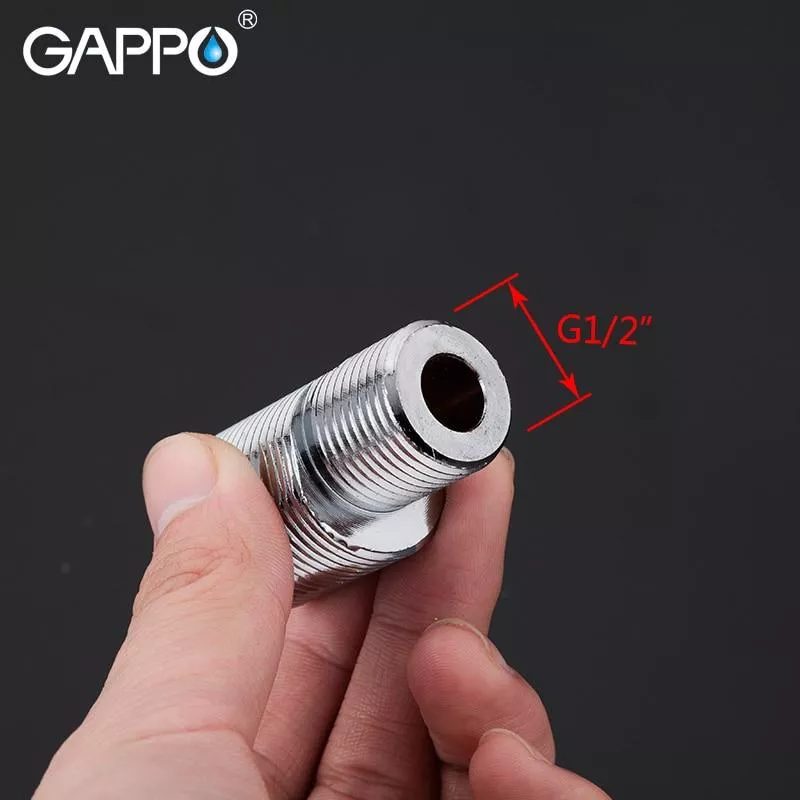 GAPPO Ексцентрики G70-1, довжина 5 см, хром