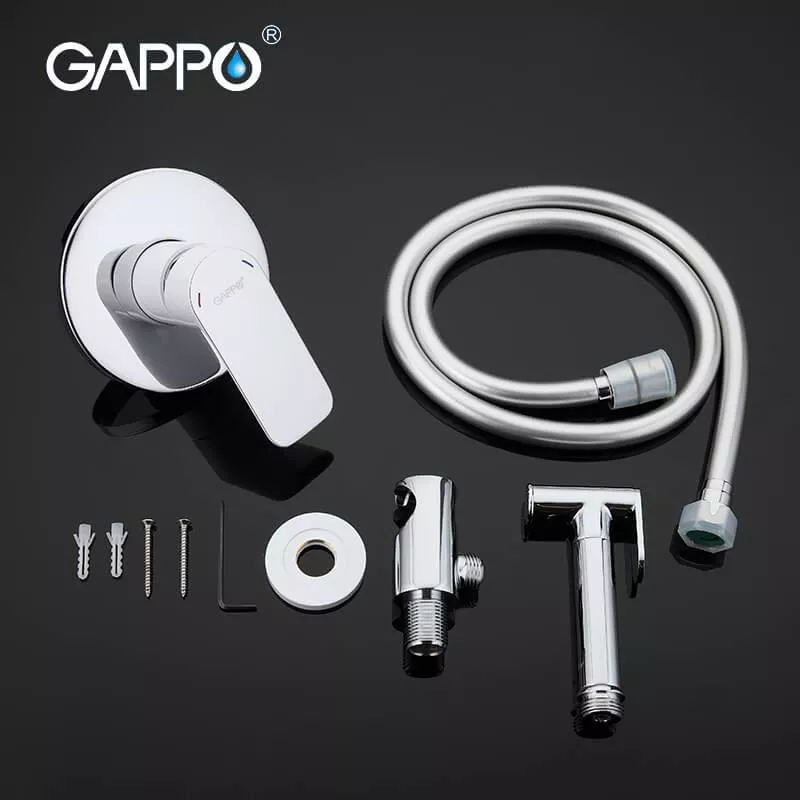 GAPPO Гігієнічний душ G7248, білий/хром
