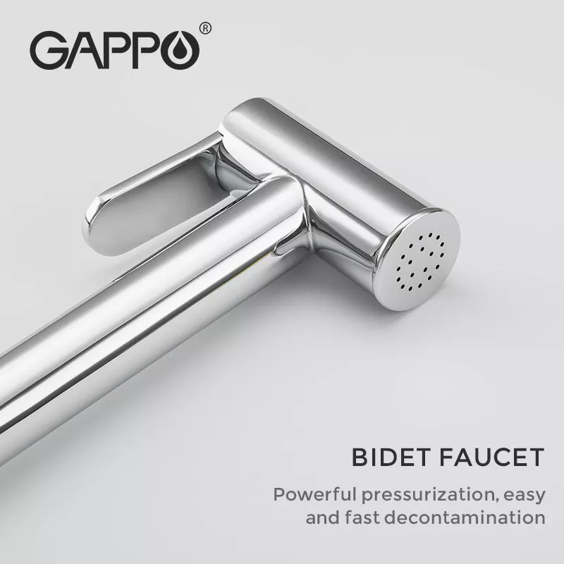 GAPPO Гігієнічний душ G7290 з термостатом та гачком, хром