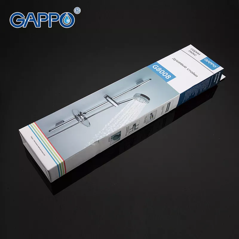 GAPPO Душовий гарнітур G8008, хром