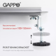 GAPPO Трап для душу G84007-3, 70х400 мм, нержавіюча сталь