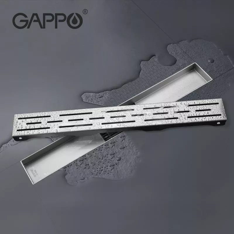 GAPPO Душовий трап G86007-1, 70х600 мм, нержавіюча сталь