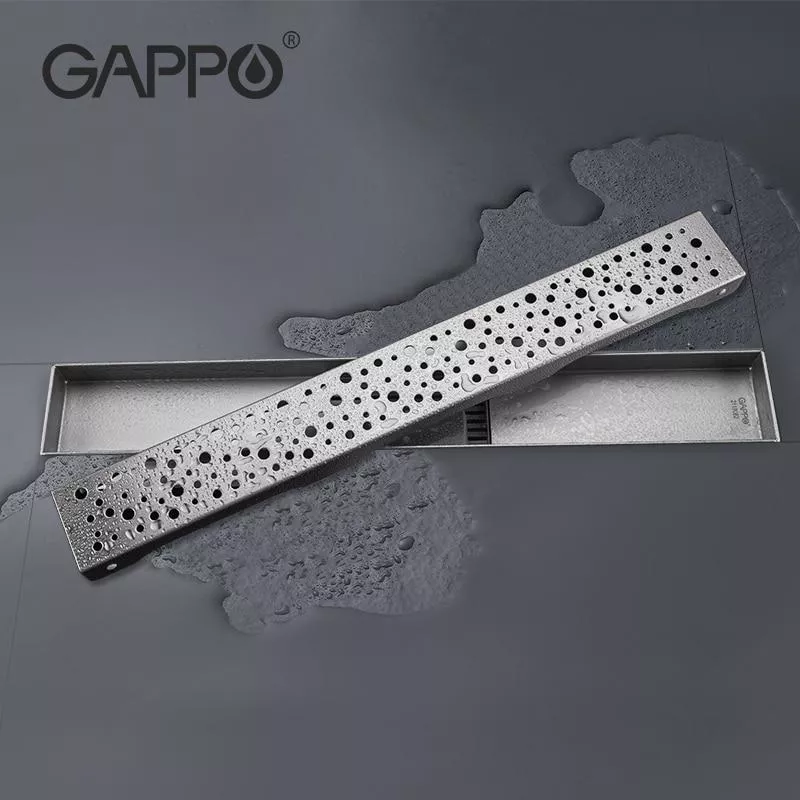 GAPPO Душовий канал G86007-2, 70х600 мм, нержавіюча сталь