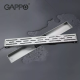 GAPPO Душовий трап G88007-1, 70х800 мм, нержавіюча сталь