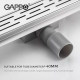 GAPPO Душовий трап G88007-1, 70х800 мм, нержавіюча сталь