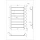 Genesis-Aqua Сушка для рушників Flat Електричний 100x53x3 (GA-1205)