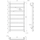 Genesis-Aqua Сушка для рушників Basis Light Водяний 800x53x3 (GA-1901)