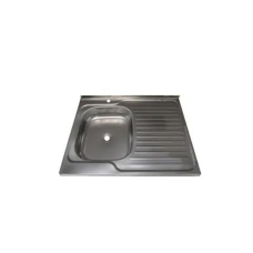 Мийка GLON 80x60 Decor Подвійна товщина 0,8 mm накладна (GL0006)