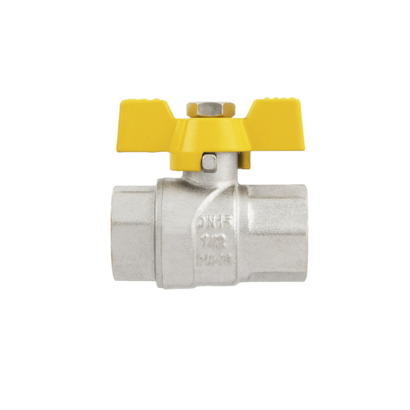 Raftec Кран кульовий YELLOW PN40 ВВ 1/2