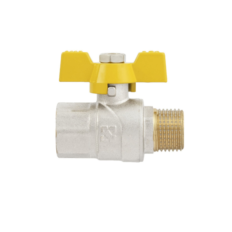 Raftec Кран кульовий YELLOW PN40 ЗВ 1/2