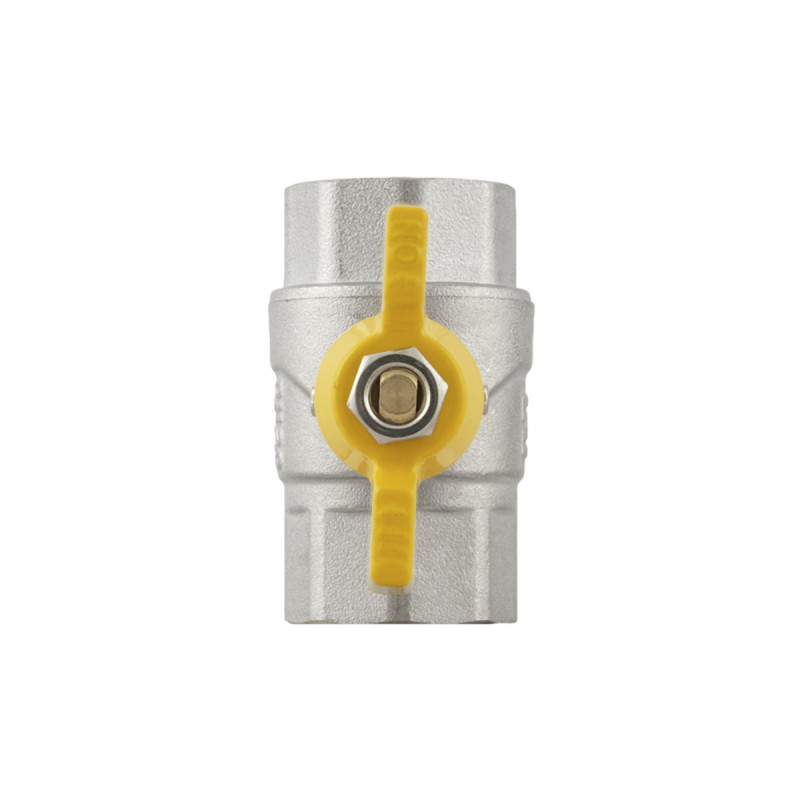 Raftec Кран кульовий YELLOW DN20 (3/4’’) ВВ метелик GRB2