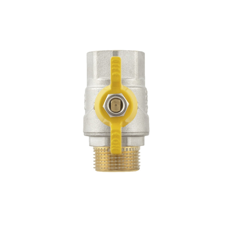 Raftec Кран кульовий YELLOW DN20 (3/4’’) ЗВ метелик GRB21