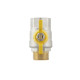 Raftec Кран кульовий YELLOW DN20 (3/4’’) ЗВ метелик GRB21