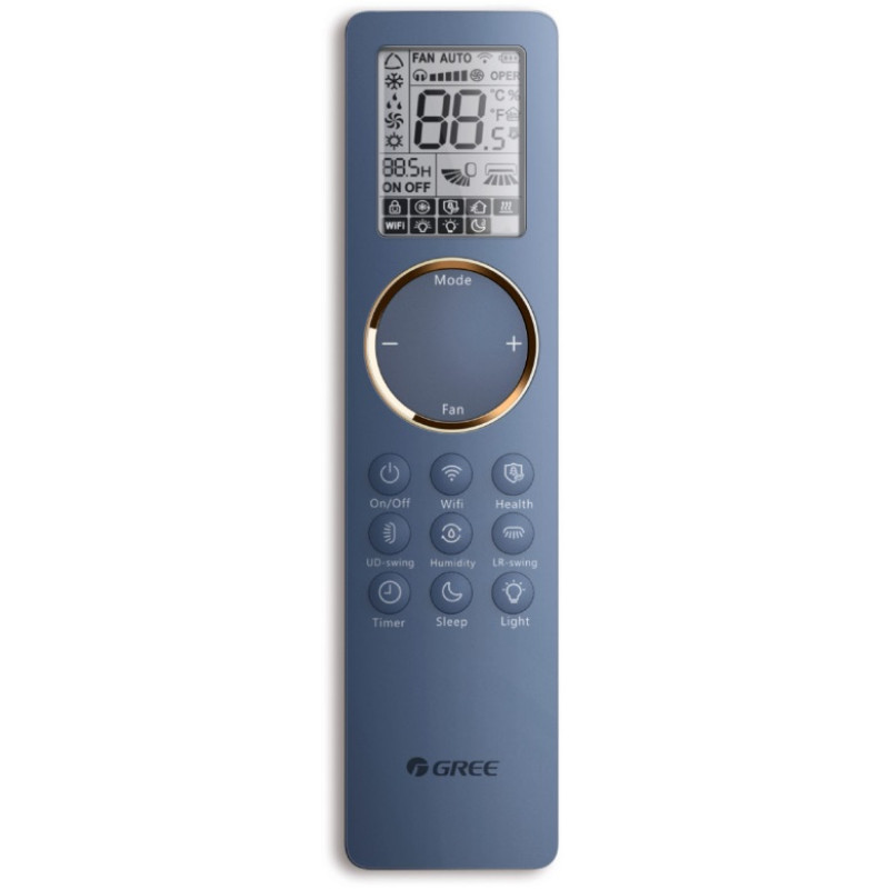 GREE Кондиціонер спліт-система Clivia GWH24AUDXF-K6DNA1A Blue
